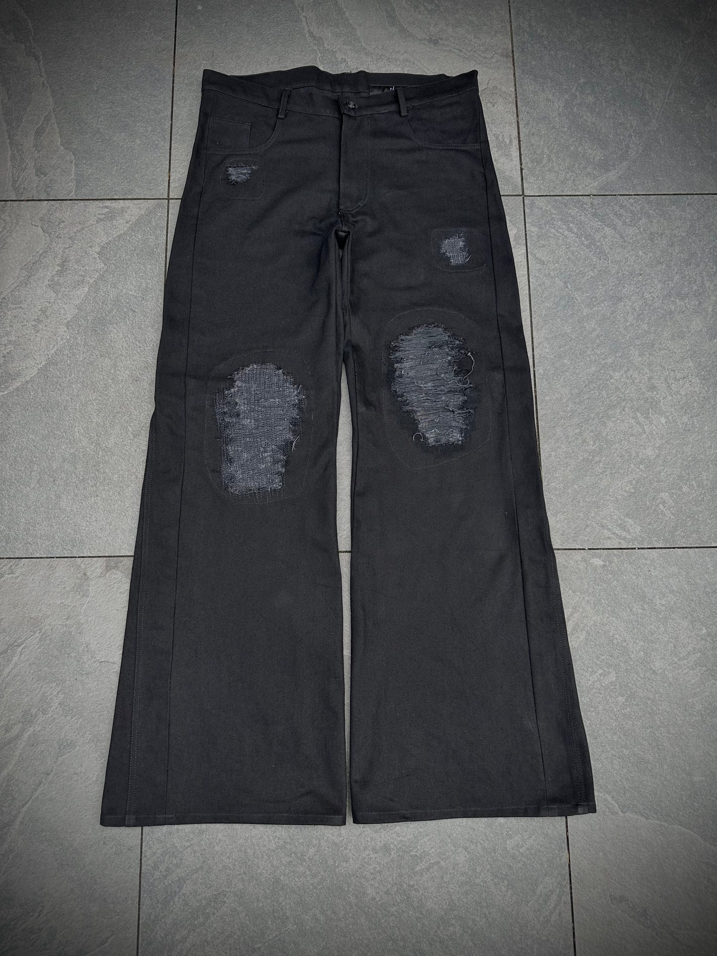 VERINI „VENT“ DISTRESSED DENIM