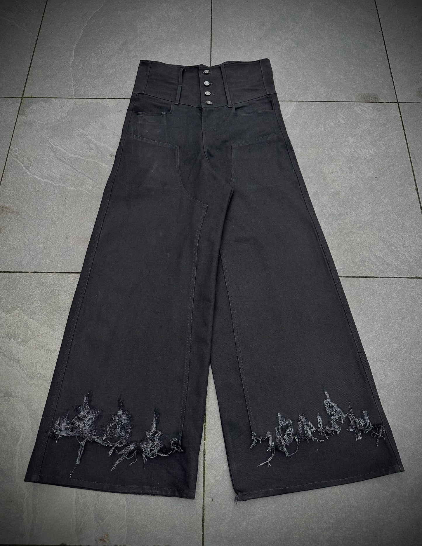 VERINI EXTENDED WAIST DOUBLE KNEE DENIM