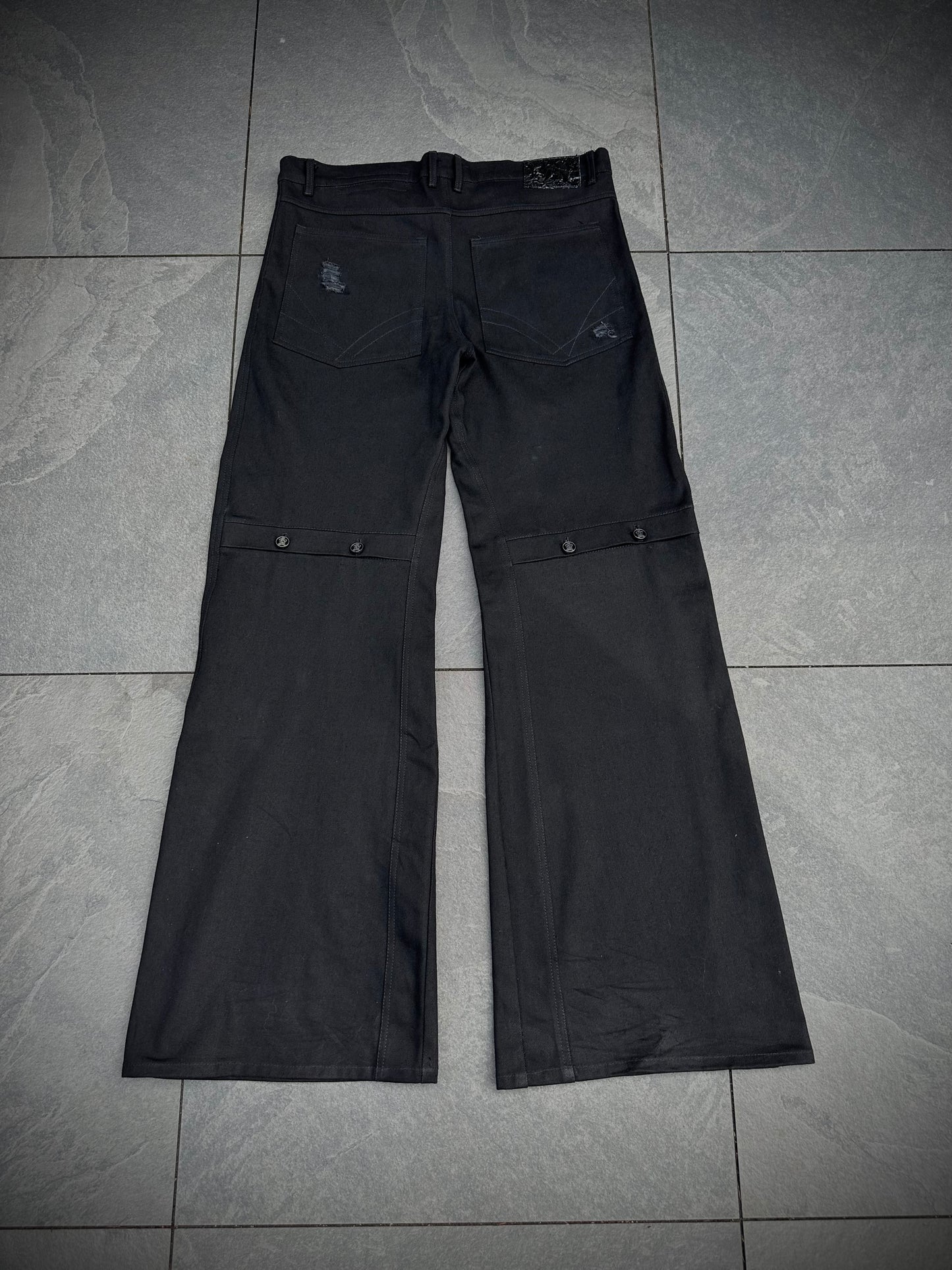 VERINI „VENT“ DISTRESSED DENIM